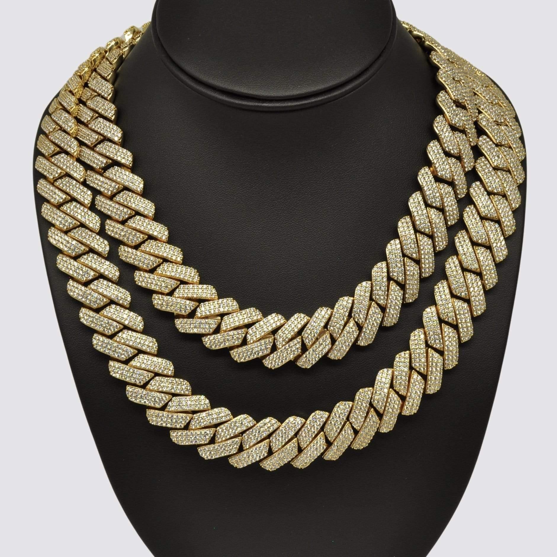 Set di collana e catena con ciondolo a barretta piccola in oro 18 carati - Catena Franco in oro da uomo con ciondolo - Set regalo di gioielli con collana da uomo Set di collana e catena con ciondolo a barretta piccola in oro 18 carati - Catena Franco in oro da uomo con ciondolo - Set regalo di gioielli con collana da uomo