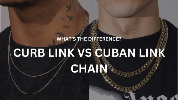 Curb link vs Cuban link chain