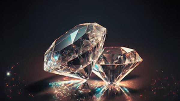 An image showing the brilliance of flawless diamonds