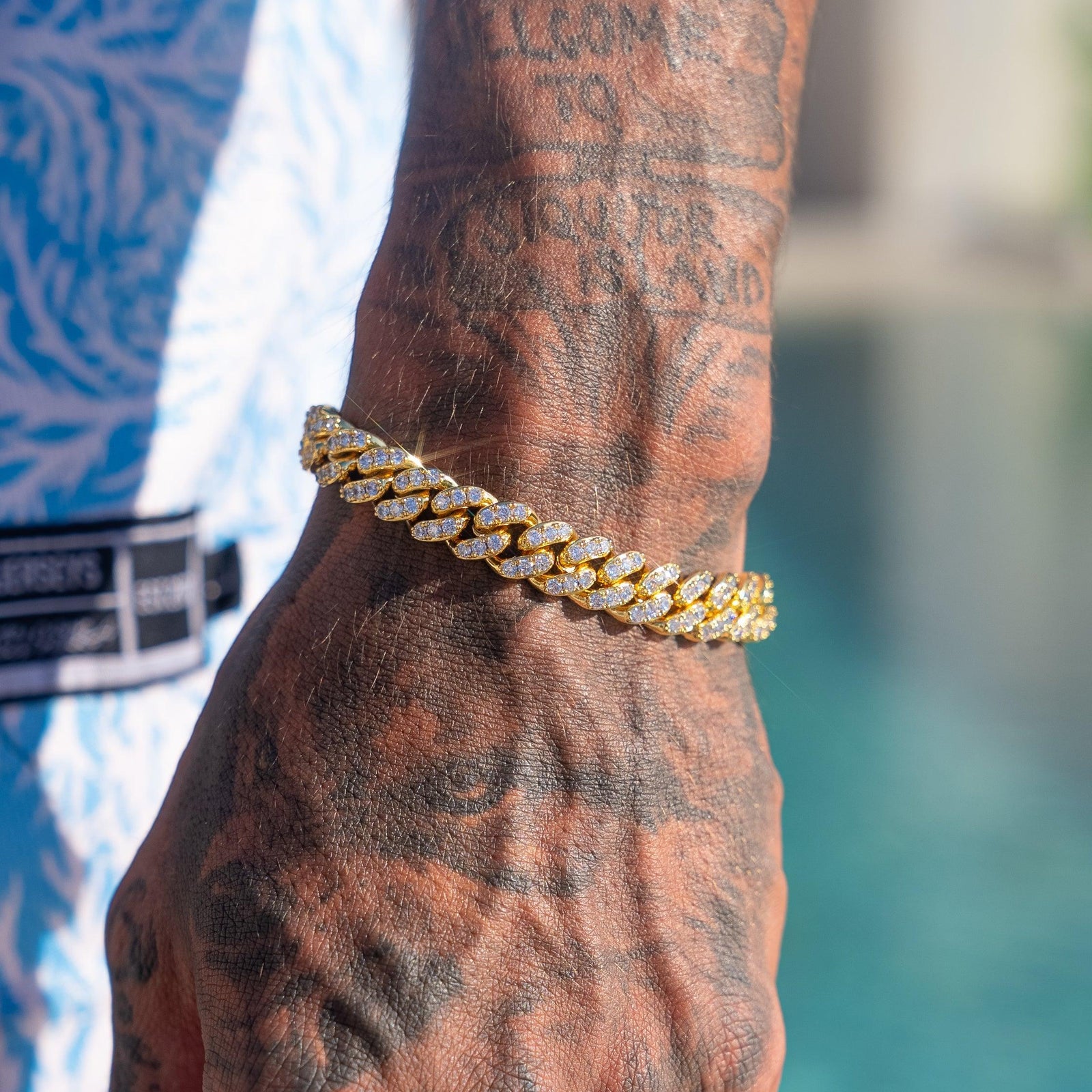 10mm 10k Gold Cuban Bracelet 10K YELLOW GOLD 10MM CUBAN BRACELET