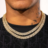 10mm Monaco Chain - Gold