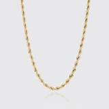 8mm Rope Chain - Gold