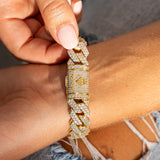14mm Monaco Bracelet - Gold