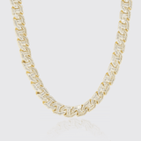 17mm G Link Chain - Gold