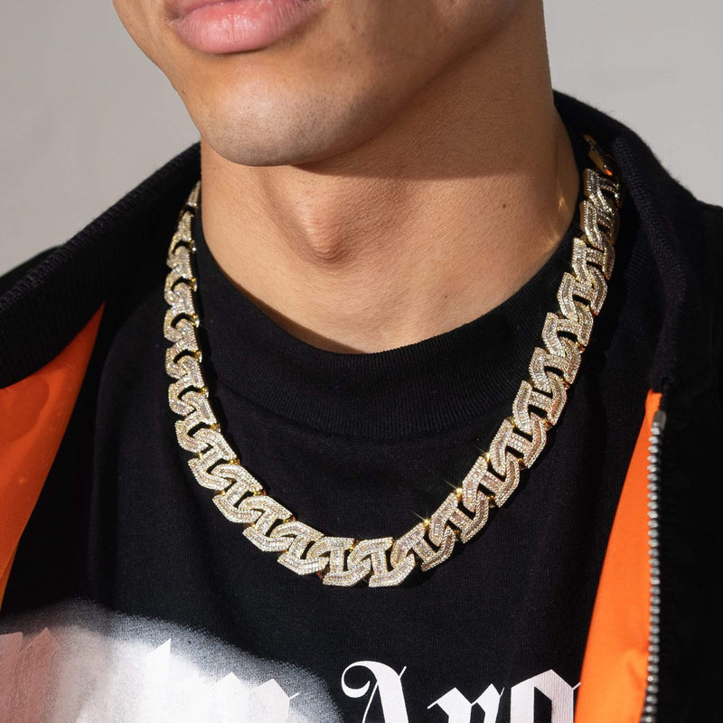 17mm G Link Chain - Gold