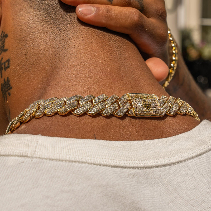 Monaco Chain Models 20mm Monaco Chain - Gold – Adamans