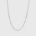 5mm Moissanite Tennis Chain - Silver - D Color - VVS1