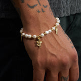 5mm PEARL BRACELET ANGELS - Adamans - 