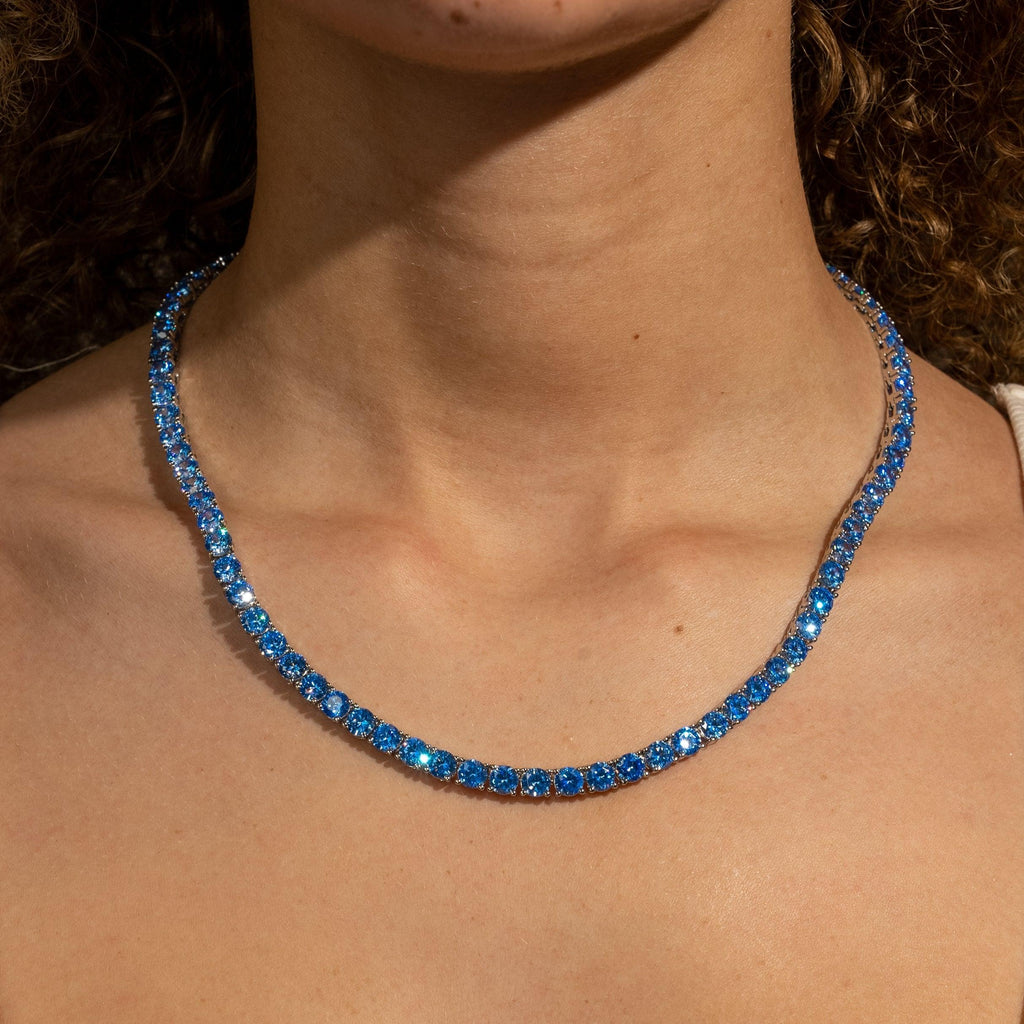 5mm Tennis Chain - Blue Sapphire – Adamans