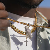 6mm Cuban Chain - Gold