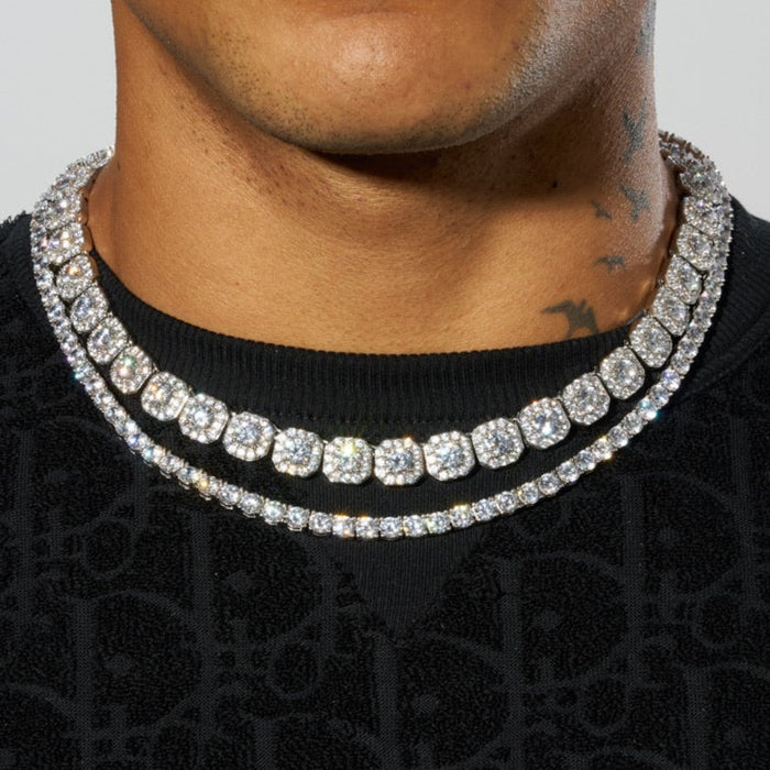 Moissanite Tennis Chains – Adamans