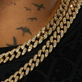 13mm Cuban Chain - Gold