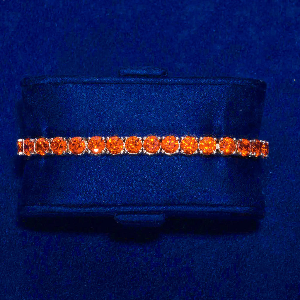 5mm Tennis Bracelet - Red Ruby – Adamans