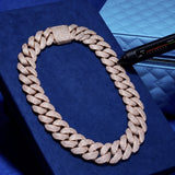 23MM Miami Cuban Link Chain - Rose Gold