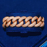 23mm Miami Cuban Link Bracelet - Rose Gold