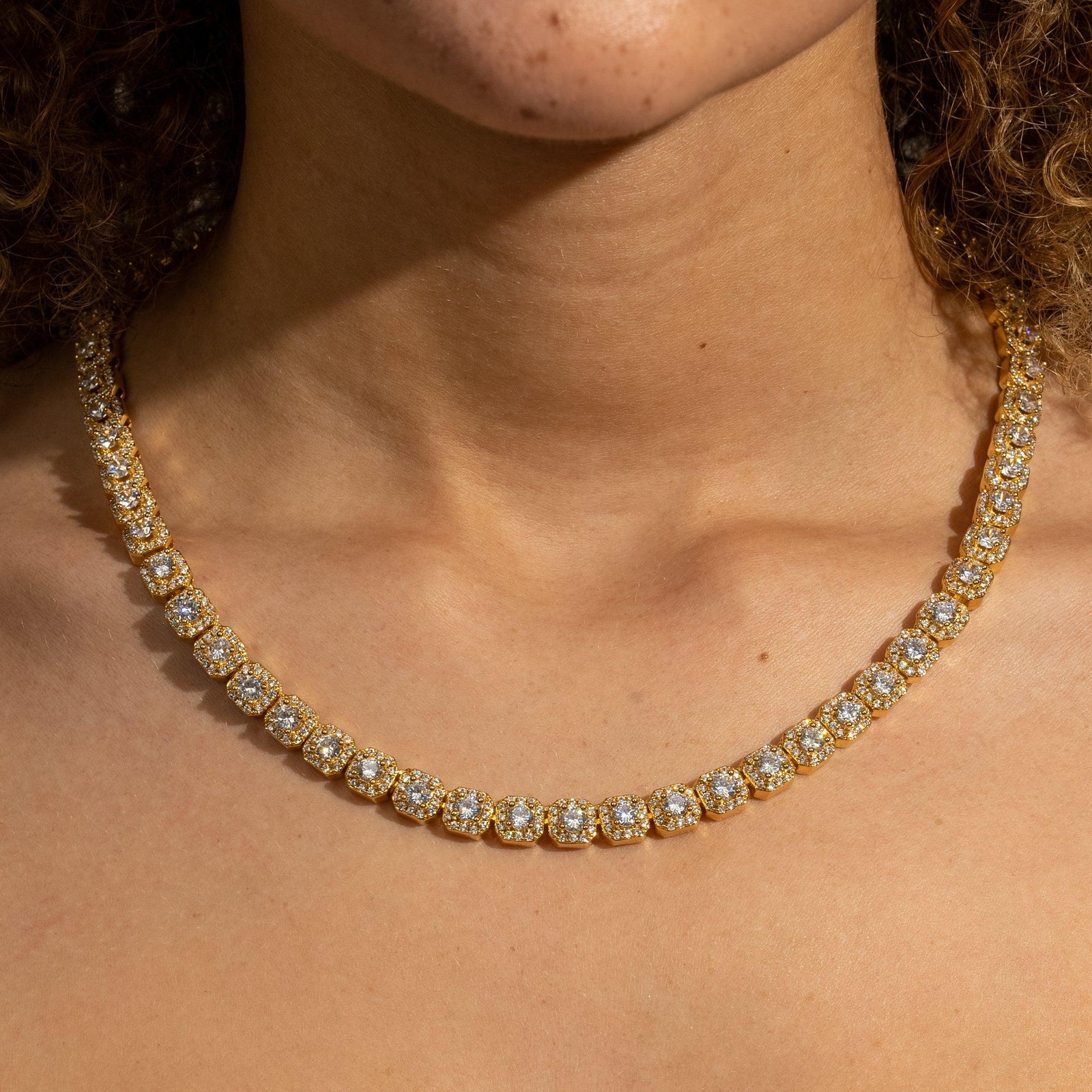 Glitter \"Luxury Tennis Chain【GOLD】\" Glitter 