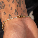 Micro Tennis Bracelet - Gold - Adamans