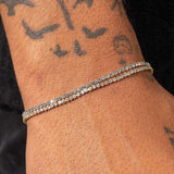 Micro Tennis Bracelet - Gold - Adamans