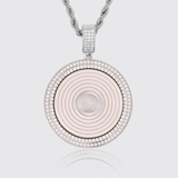 Money Bag Spinning Pendant - Two Tone - Adamans